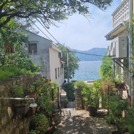 Studio On The Coast, With A View Of The Sunrise,Free We-Fi Kotor Buitenkant foto
